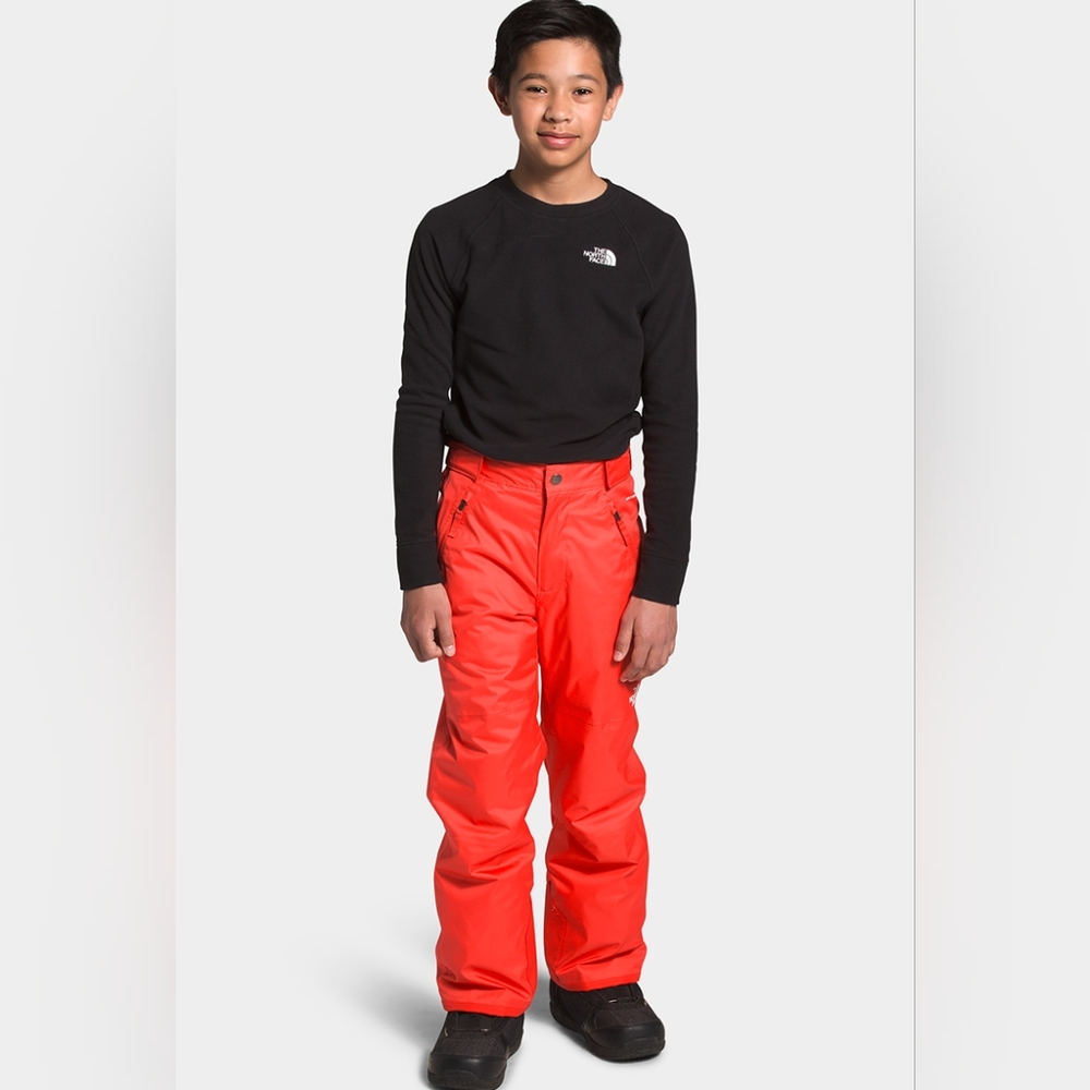 The North Face Boys Freedom Insulated Pants XXL 18 20 Red Orange